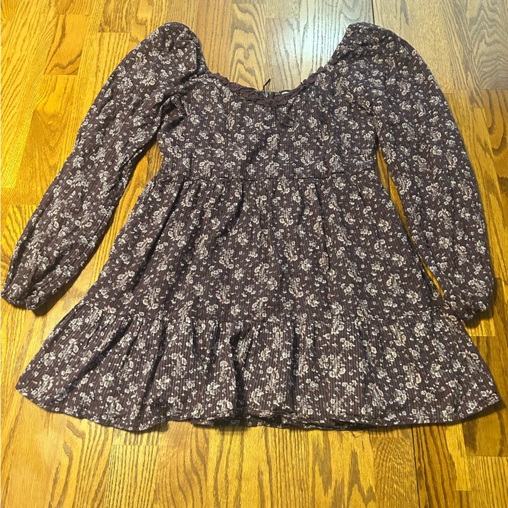 Altar’d State Purple Floral Dress XXL